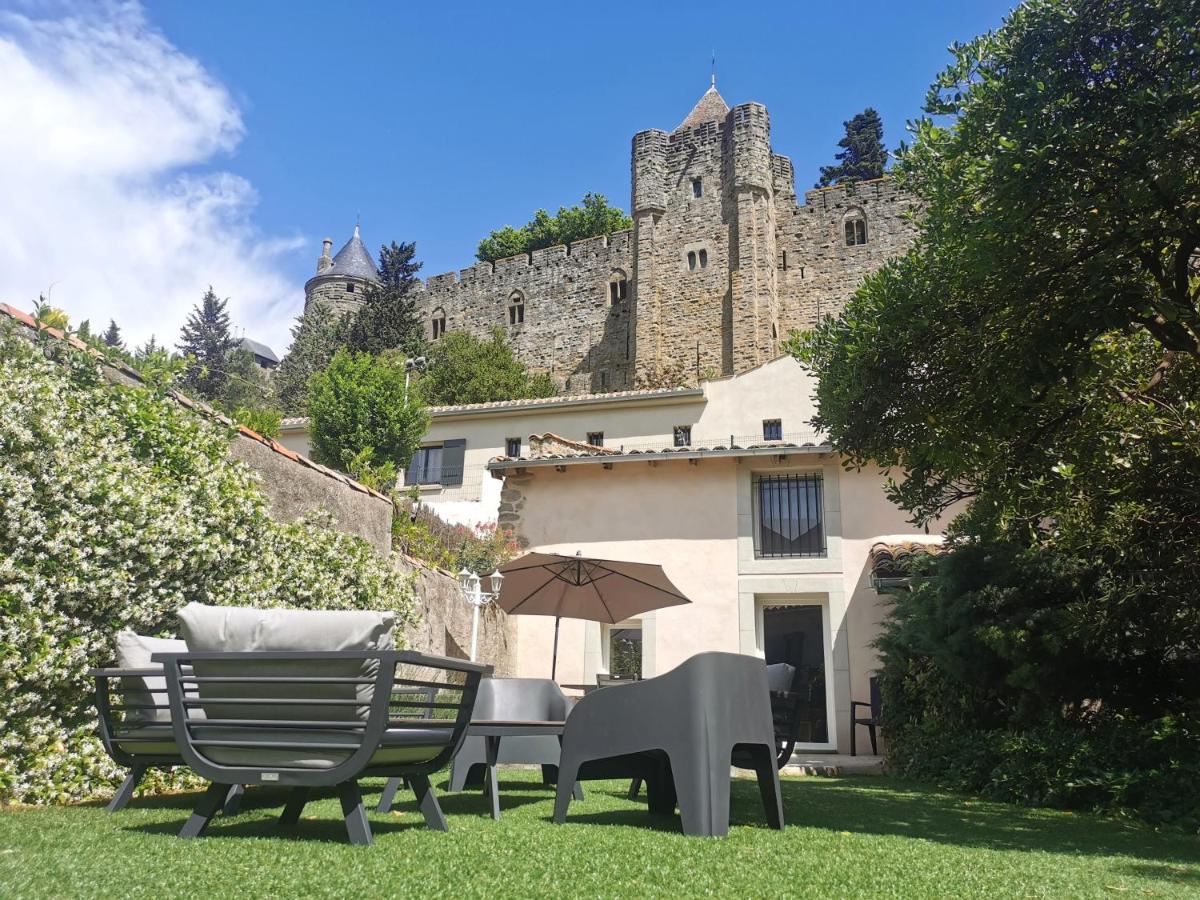 Le Cellier De Beaulieu, Au Pied De La Cite, Maison De Vacances Avec Climatisation Et Jacuzzi Carcassonne Luaran gambar